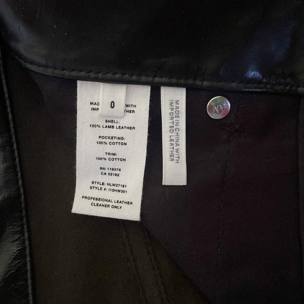 Hermit Lang lamb leather skirt - Picture 6 of 9